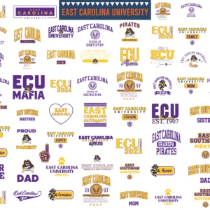 East Carolina University digital svg bundle | ECU Pirates png print files | ECU 1907 svg