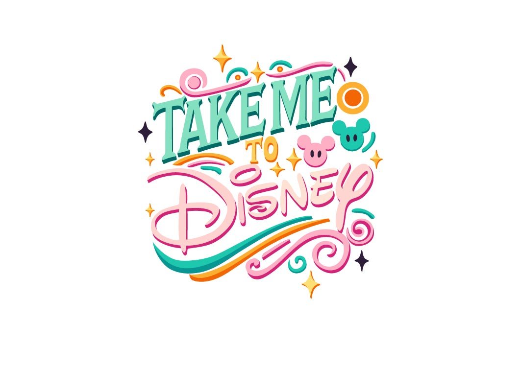 Take me to the Disney t-shirt digital svg design | feminine shirt png design | Disney shirt art