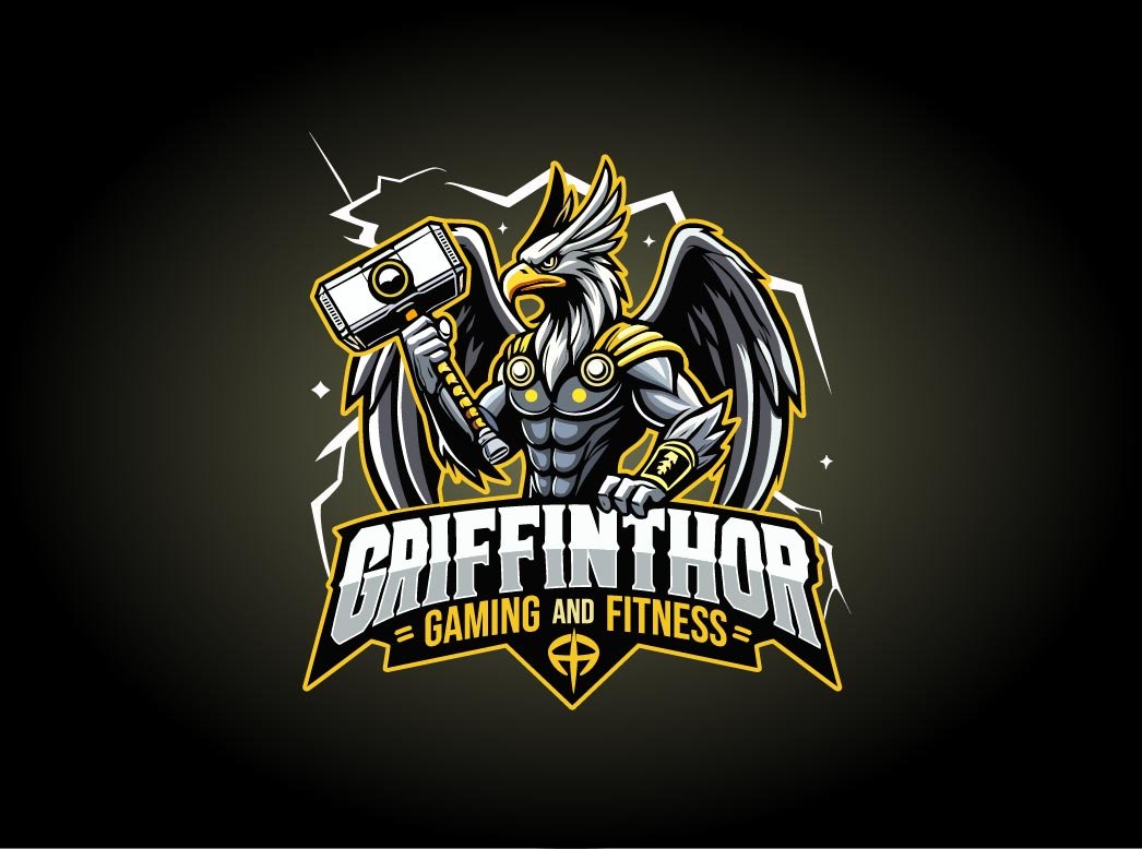 GraffinThor Logo svg digital design | Eagle with Thor png print file | thor Logo design